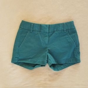 J. Crew Green Chino Short size 00